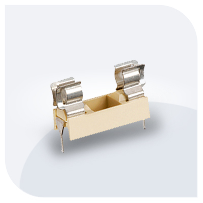 Socle porte-fusible 5x20 pour circuit imprimé