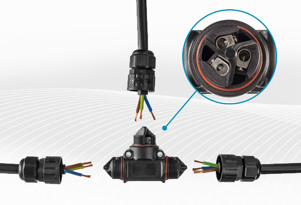 DF ELECTRIC : Connecteurs étanches en T (dérivation)