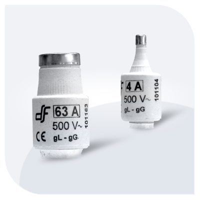 DF ELECTRIC fusibles Neozed DI, DII, DIII et DIV