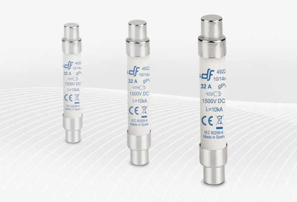 DF ELECTRIC fusibles 1500V applications photovoltaiques