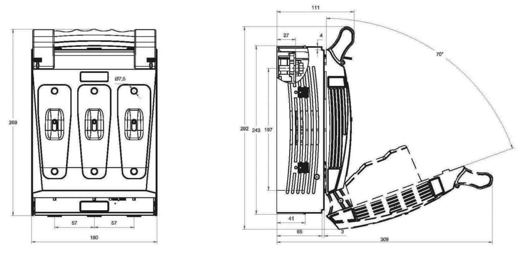 https://www.dfelectric.fr/wp-content/uploads/2020/11/NH1-3P-BS-fuse-switch-disconnectors-690V-dimensions-nh-dfelectric-1024x507.jpg