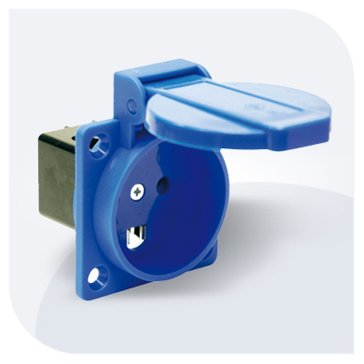 DF ELECTRIC Socle prise murale danoise
