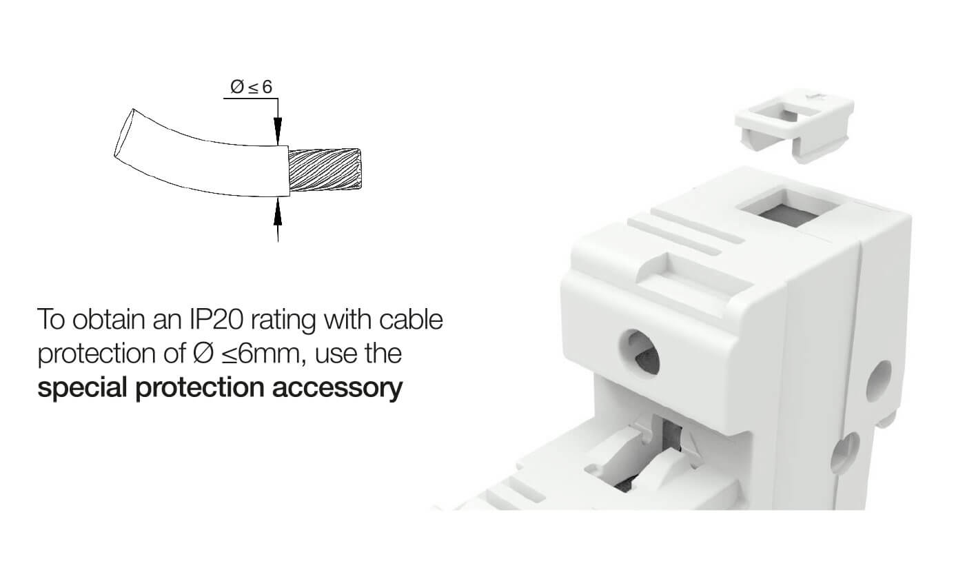 DF ELECTRIC Coupe-circuit porte-fusible modulaires PMX 10x38