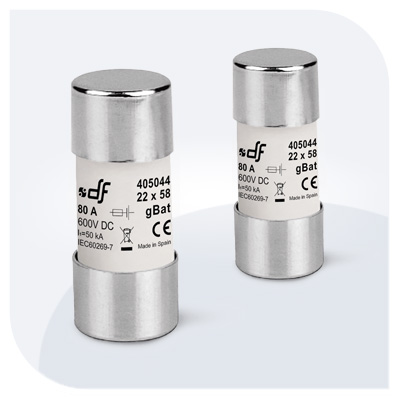 FUSIBLES 22×58 gBAT 600VDC