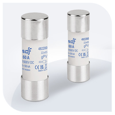 FUSIBLES 22×65 gPV 1500V