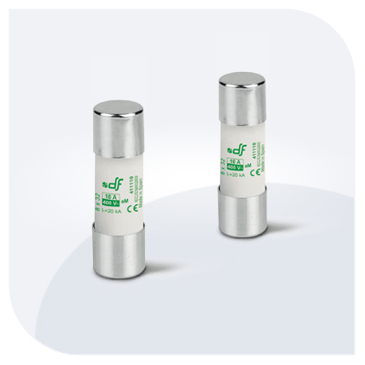 Gamme fusibles 8x32 aM 400V accompagnement moteur