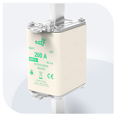Gamme fusibles NH aM 690V accompagnement moteur