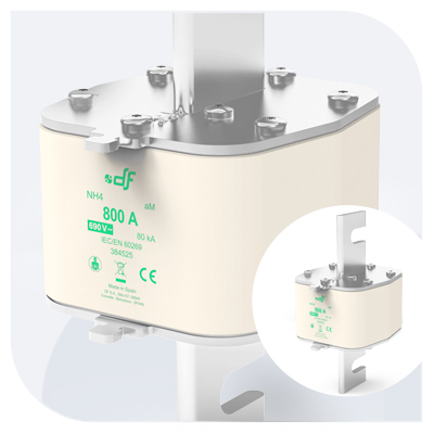 Gamme fusibles NH aM 690V accompagnement moteur