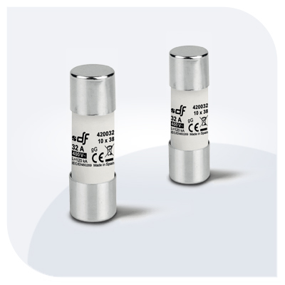 Gamme fusibles 10x38 gG 500V protection complète
