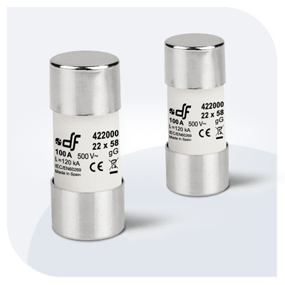 Gamme fusibles 22x58 gG 500V/690V protection complète