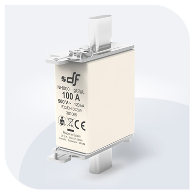 Fusibles HPC à couteaux avec courbe de fusion gG