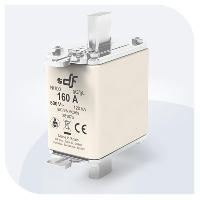 Fusibles NH00 à couteaux gG 500V