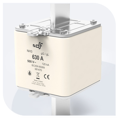 Gamme fusibles NH gG 690V protection intégrale