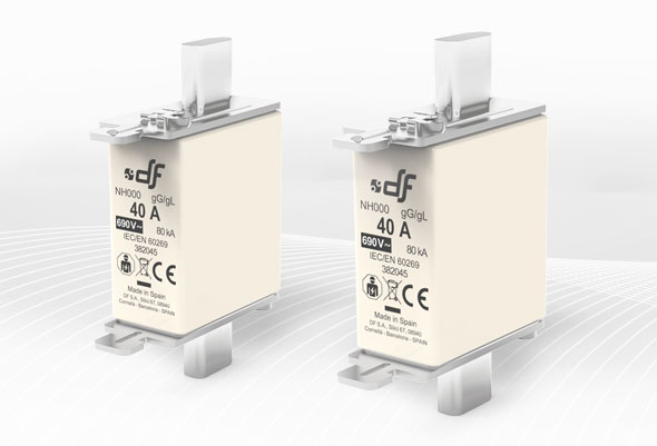 DF ELECTRIC : Fusibles à couteaux NH1 XL gPV 1500VDC