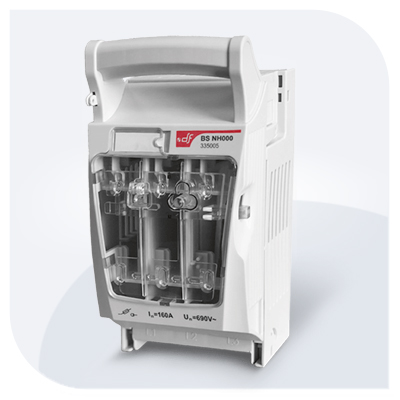 DF ELECTRIC sectionneur charge tripolaire 690V fusible NH