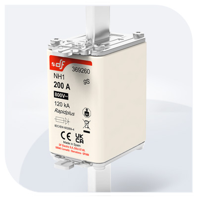 FUSIBLES NH1 gS 800VAC