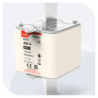 FUSIBLES NH3 gS 800VAC