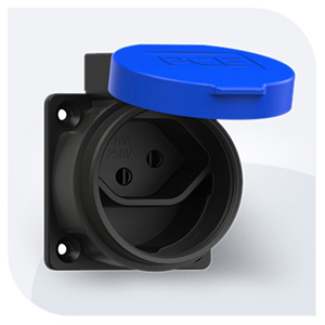 DF ELECTRIC Socle prise murale suisse T13