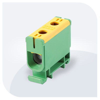 Bloc de jonction 1 voie 1000V référence UK1050.24 pour raccordement électrique