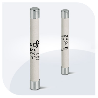 FUSIBLES 10×85 MT 1500VAC