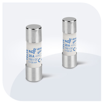 DF ELECTRIC fusibles 1000V applications photovoltaiques