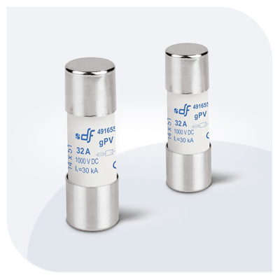 DF ELECTRIC fusibles 1100V applications photovoltaiques