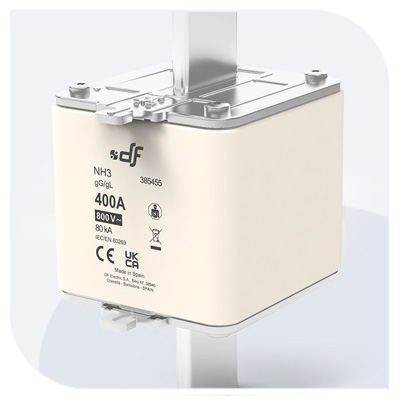 DF ELECTRIC Fusibles NH 800V onduleurs photovoltaiques