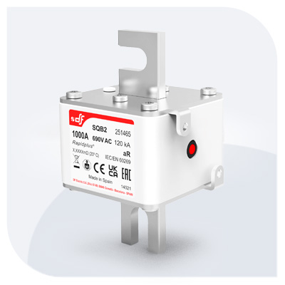 fusibles SQB2 entraxe 80 mm