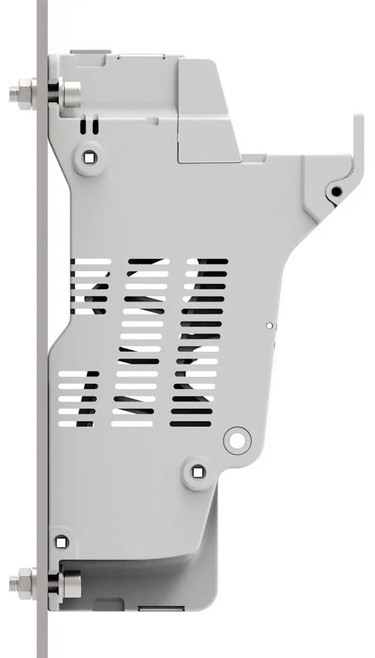 Fixation sur panneau du porte-fusible PMX 20x127 1500V DF Electric