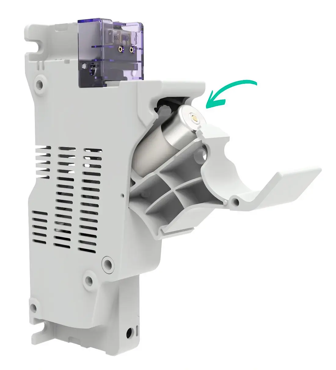 Remplacement du fusible sur le porte-fusible PMX 20x127 1500V DF Electric